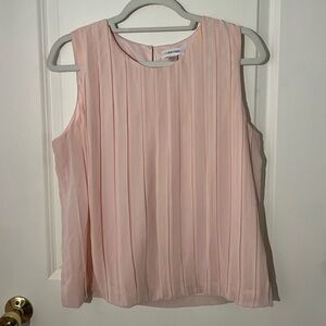 CALVIN KLEIN BABY PINK BLOUSE